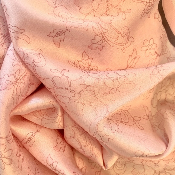 SILK SCARF LUXURY STYLE STOLES WOMEN HEADBAND - Picture 3 of 8